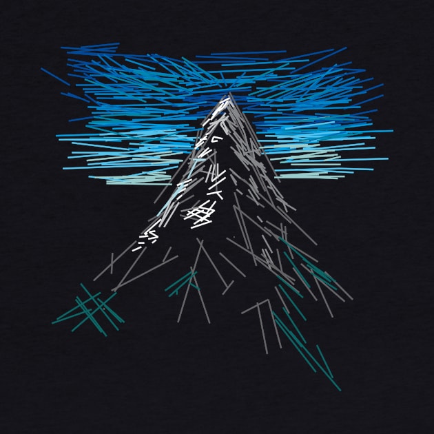 mountain - abstract by Nikokosmos